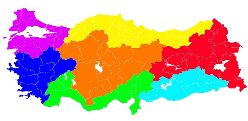 81 il — teşkilatlanmanın hedeflediği coğrafya.